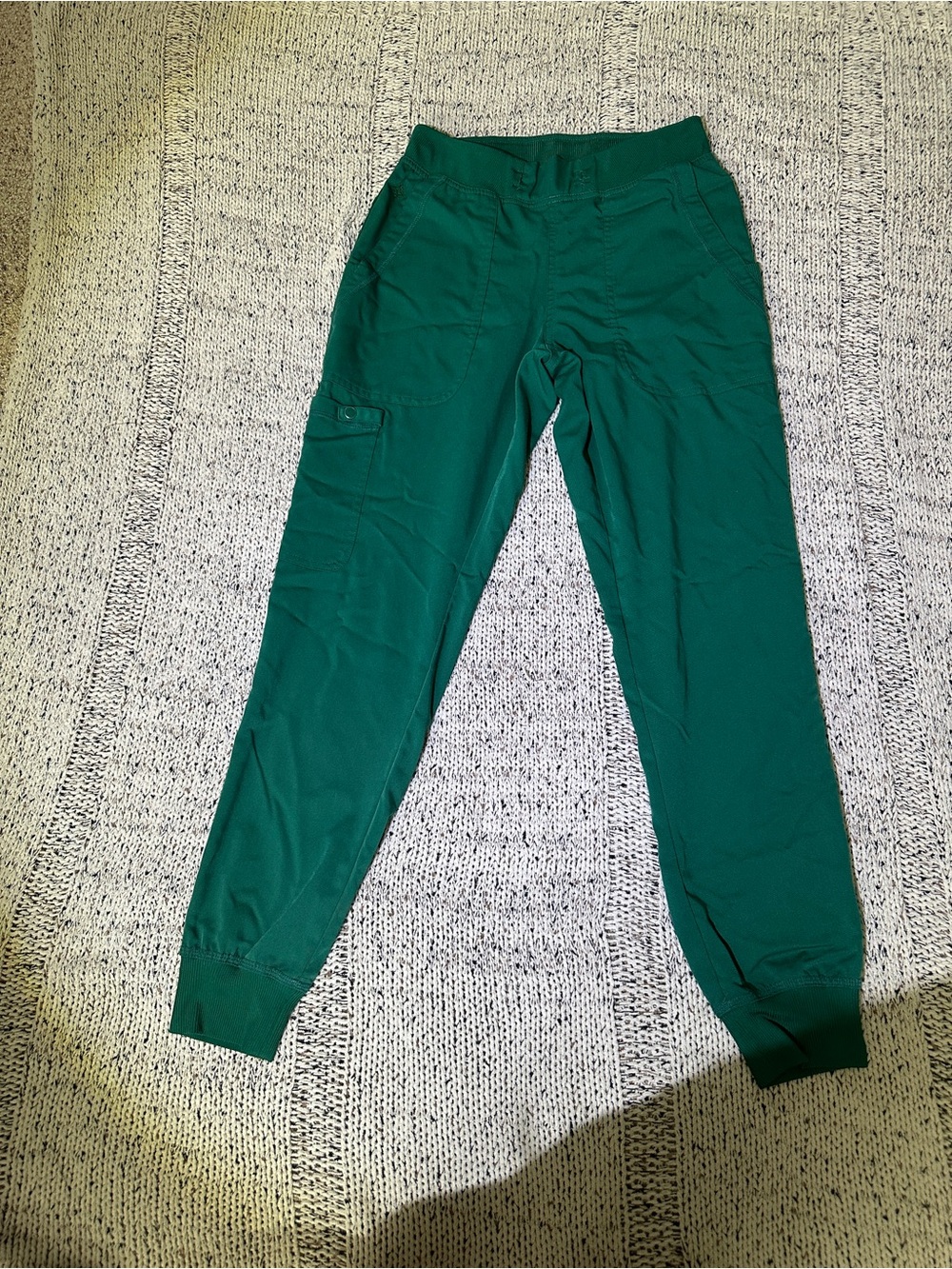 Med Couture Emerald Green Women's Scrub Jogger Pants